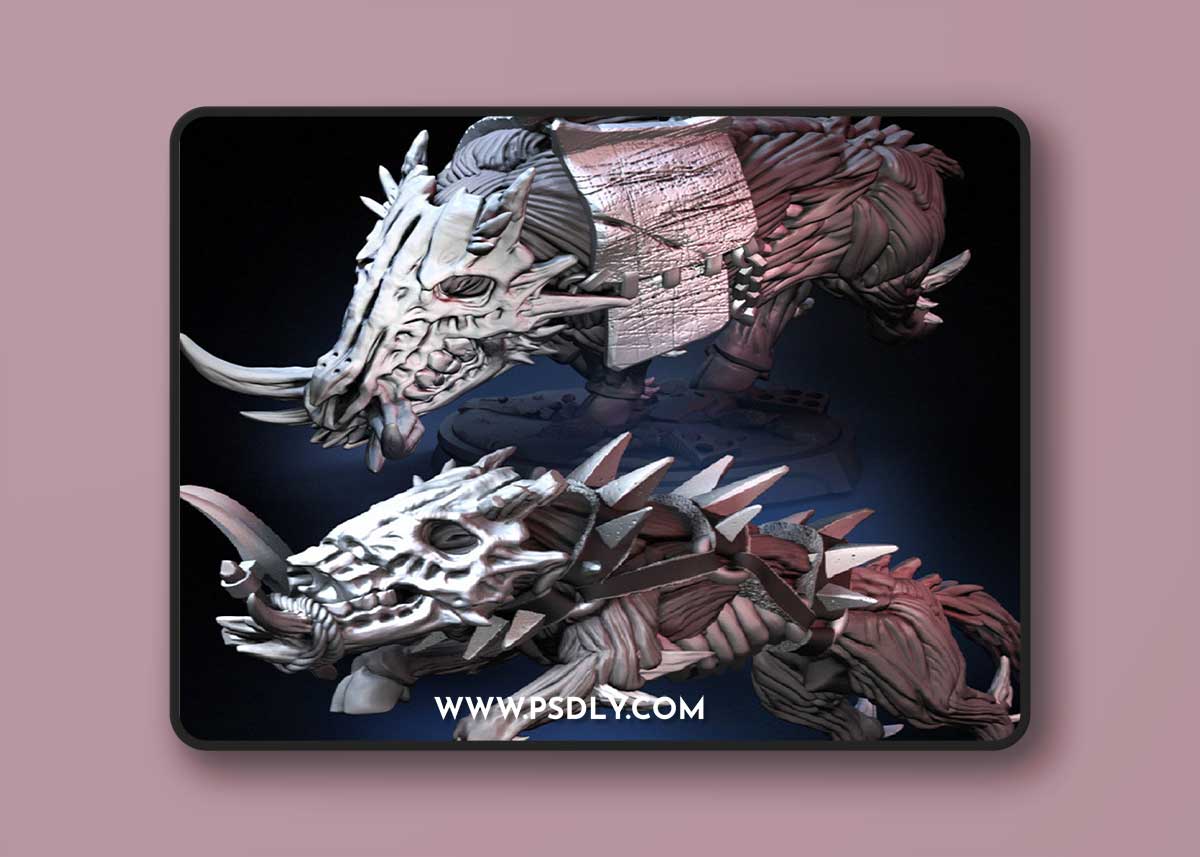 Dragun Studios - Warthogs – 3D Print Model