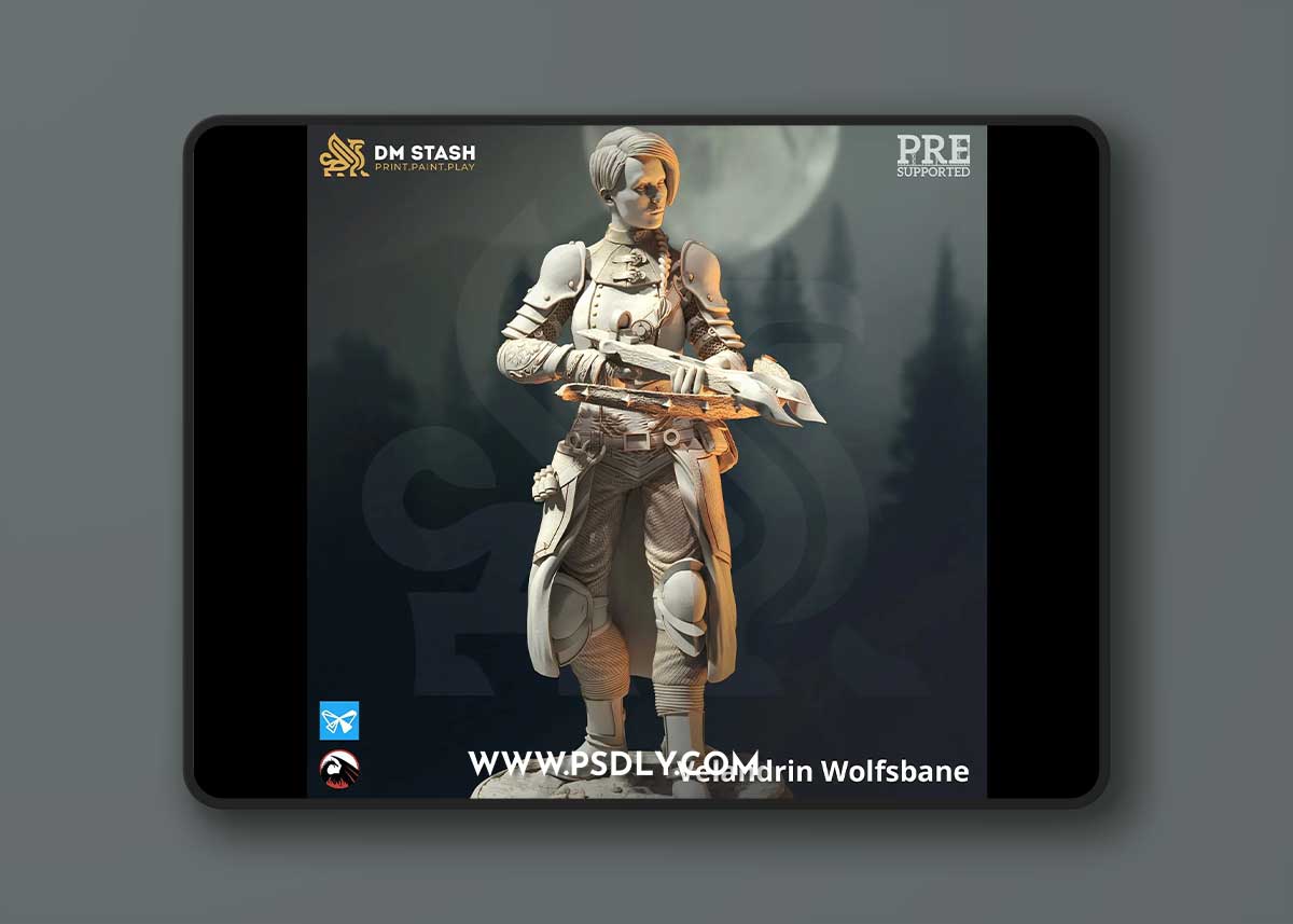Dungeon Master Stash - Call of the Moon – 3D Print Model