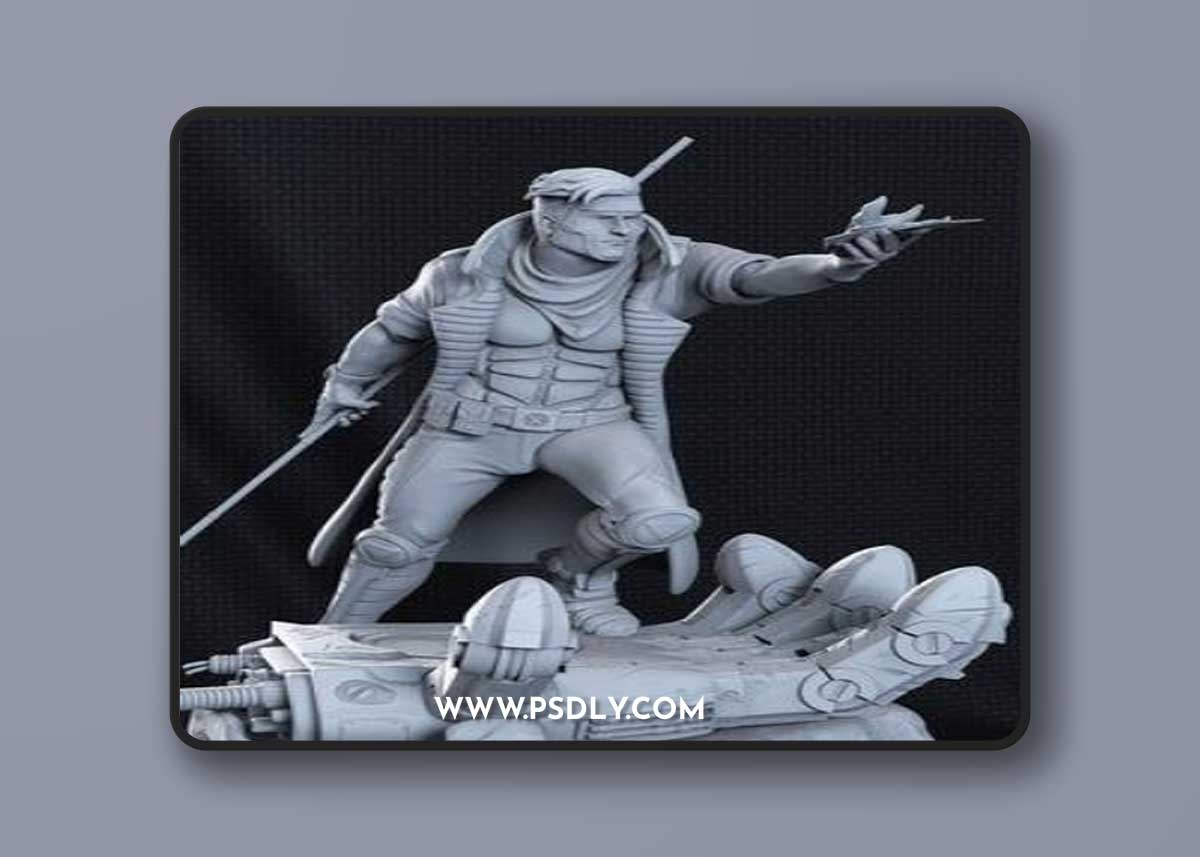 Gambit on Sentinel Hand – 3D Print Model