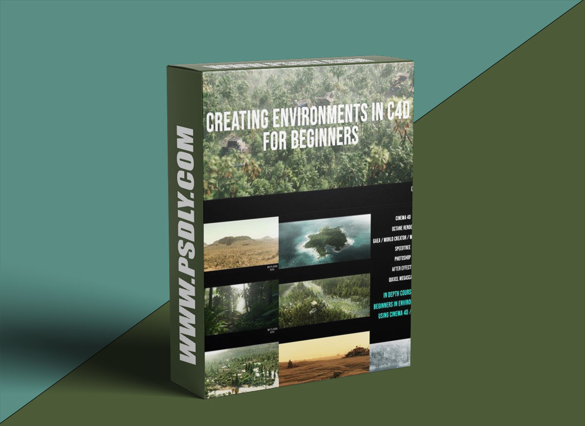 Gumroad – C4D Octane Environment Course For Beginners (Project Files) with Timothy Francis