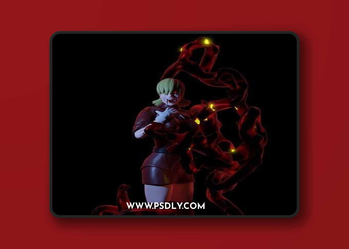 Hellsing - Seras 3D Print Model