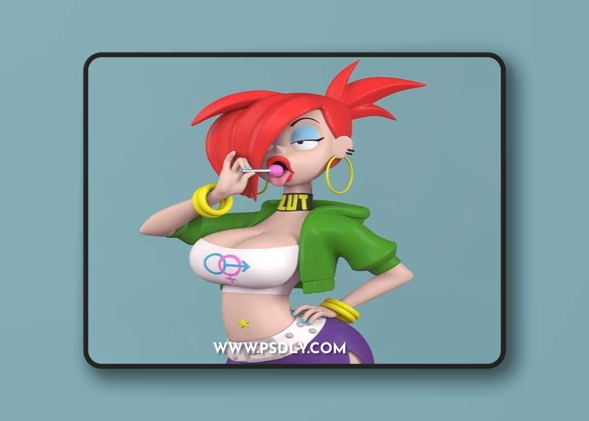 Imaginary Frankie Figure – 3D Print Model