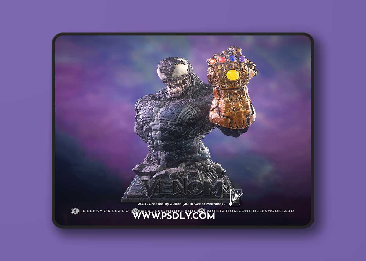 Julles Modelado - Venom – 3D Print Model