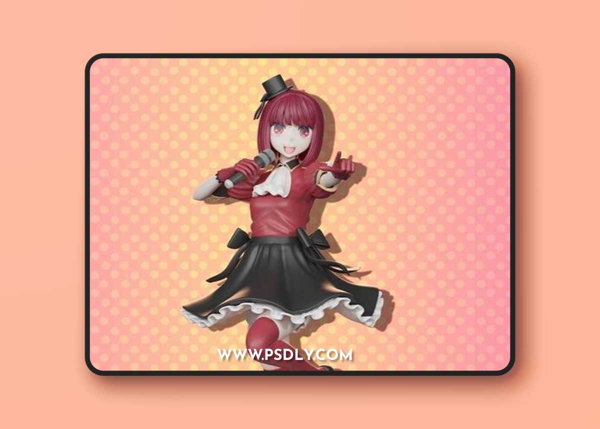 Kana Arima – 3D Print Model