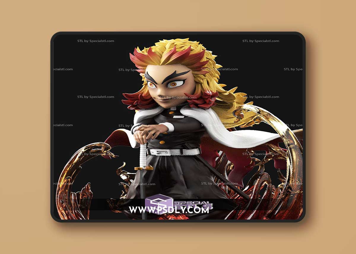 Kyojuro Rengoku WCF from Demon Slayer – 3D Print Model