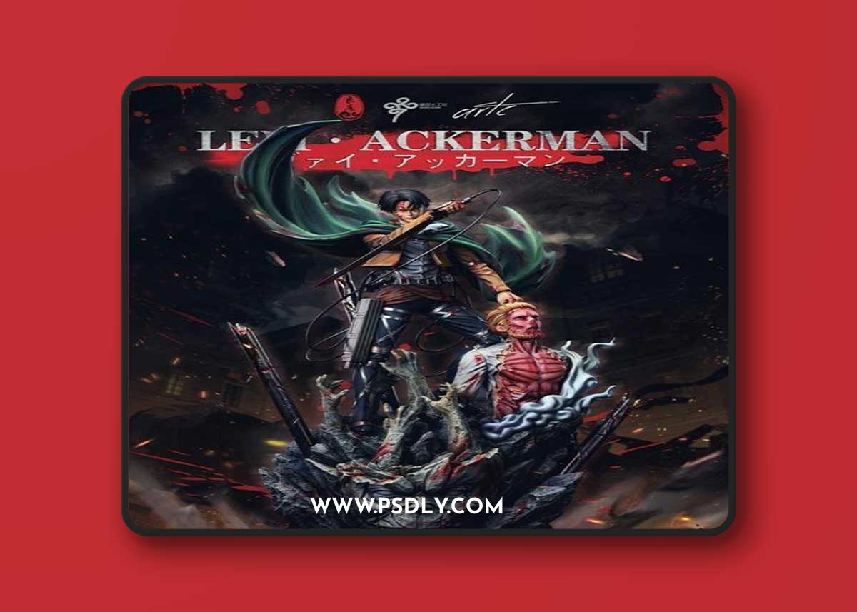 LC Studio - Levi Ackerman 3D Print Model