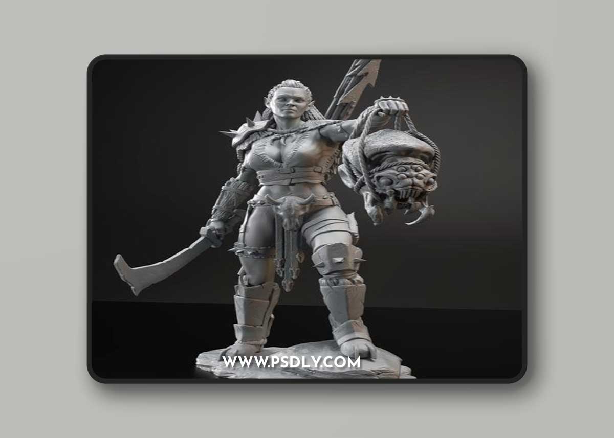 Lagmen Orc Hunter – 3D Print Model