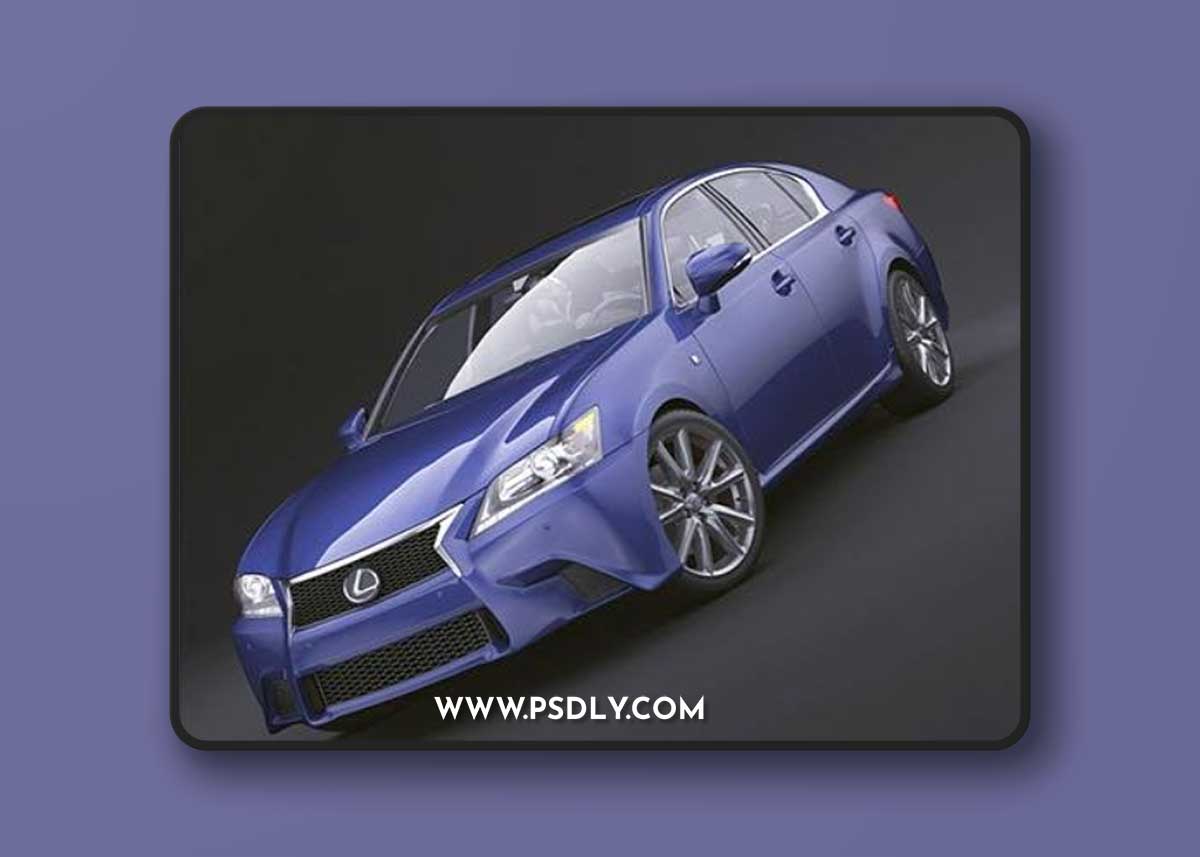 Lexus GS350 F Sport Series IV - 3d model