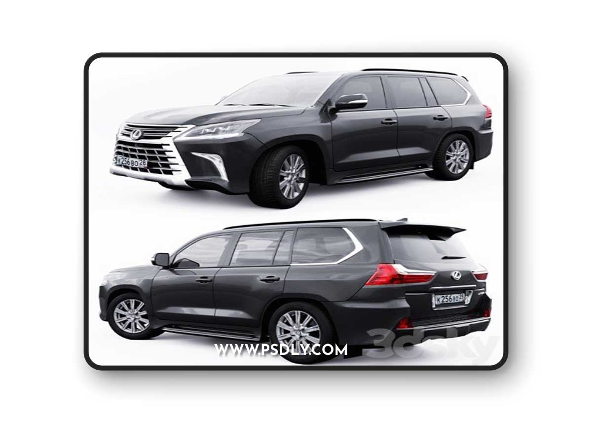 Lexus LX570 3D Model
