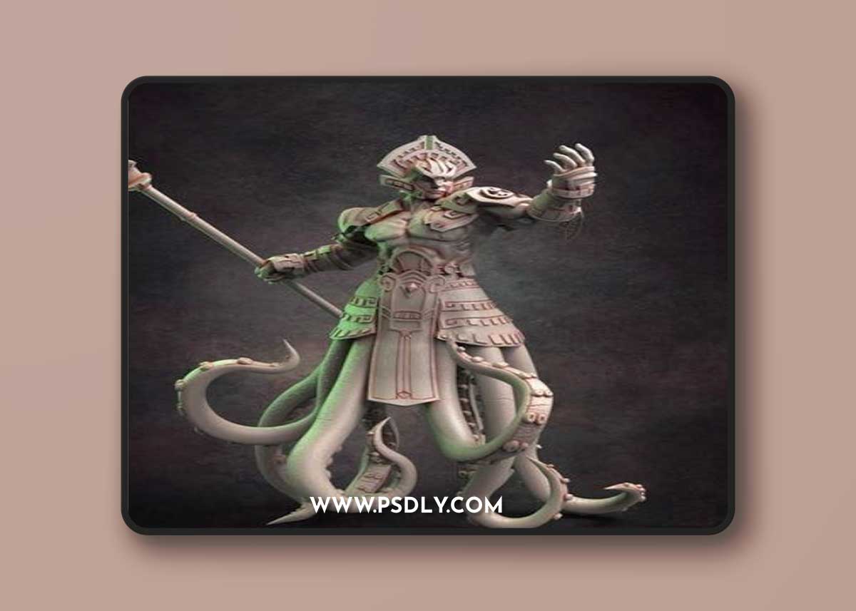 Red Clay Collectibles - Cecaelia Tank 01-04 – 3D Print Model