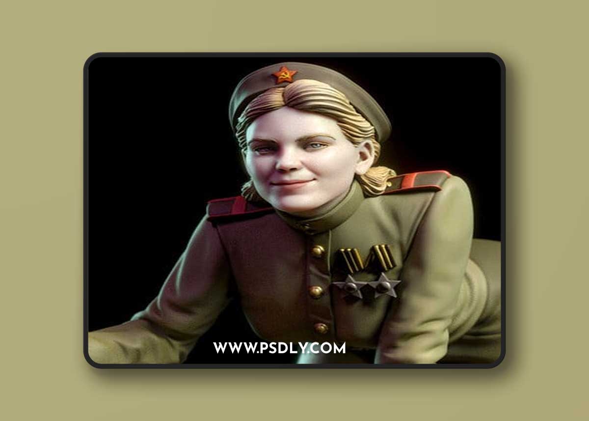 Roza Shanina - Torrida Minis – 3D Print Model