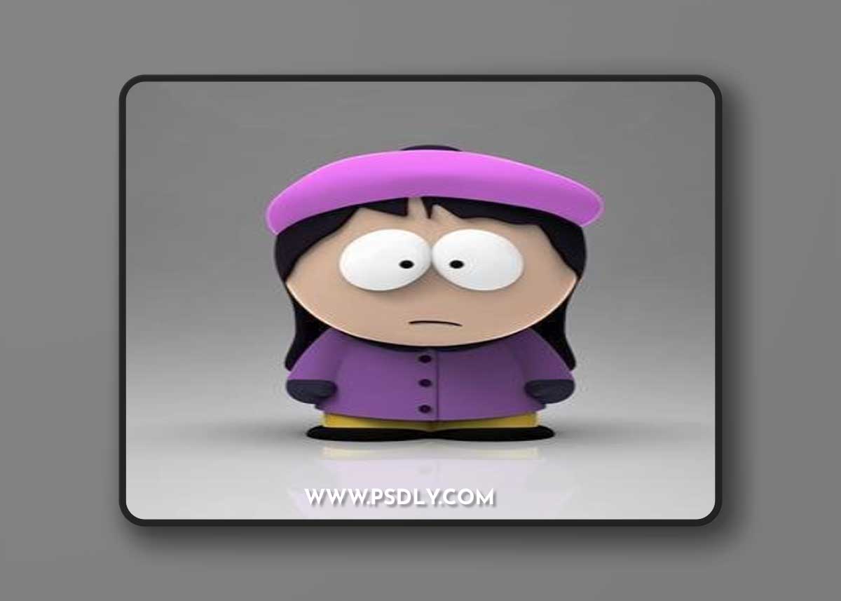South Park - Wendy and Tolkien Token and Craig – 3D Print Model