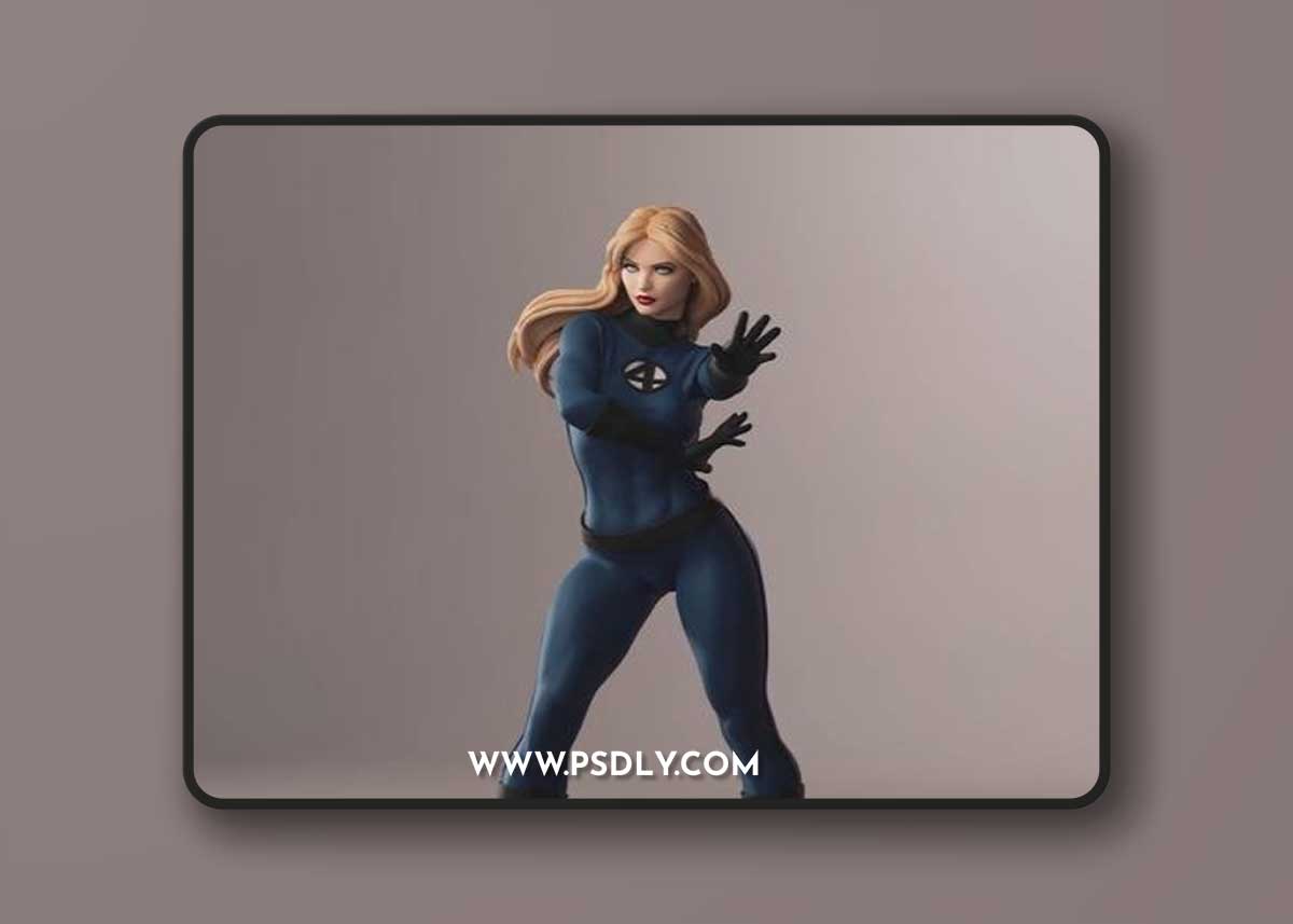 Sue Storm – 3D Print Model