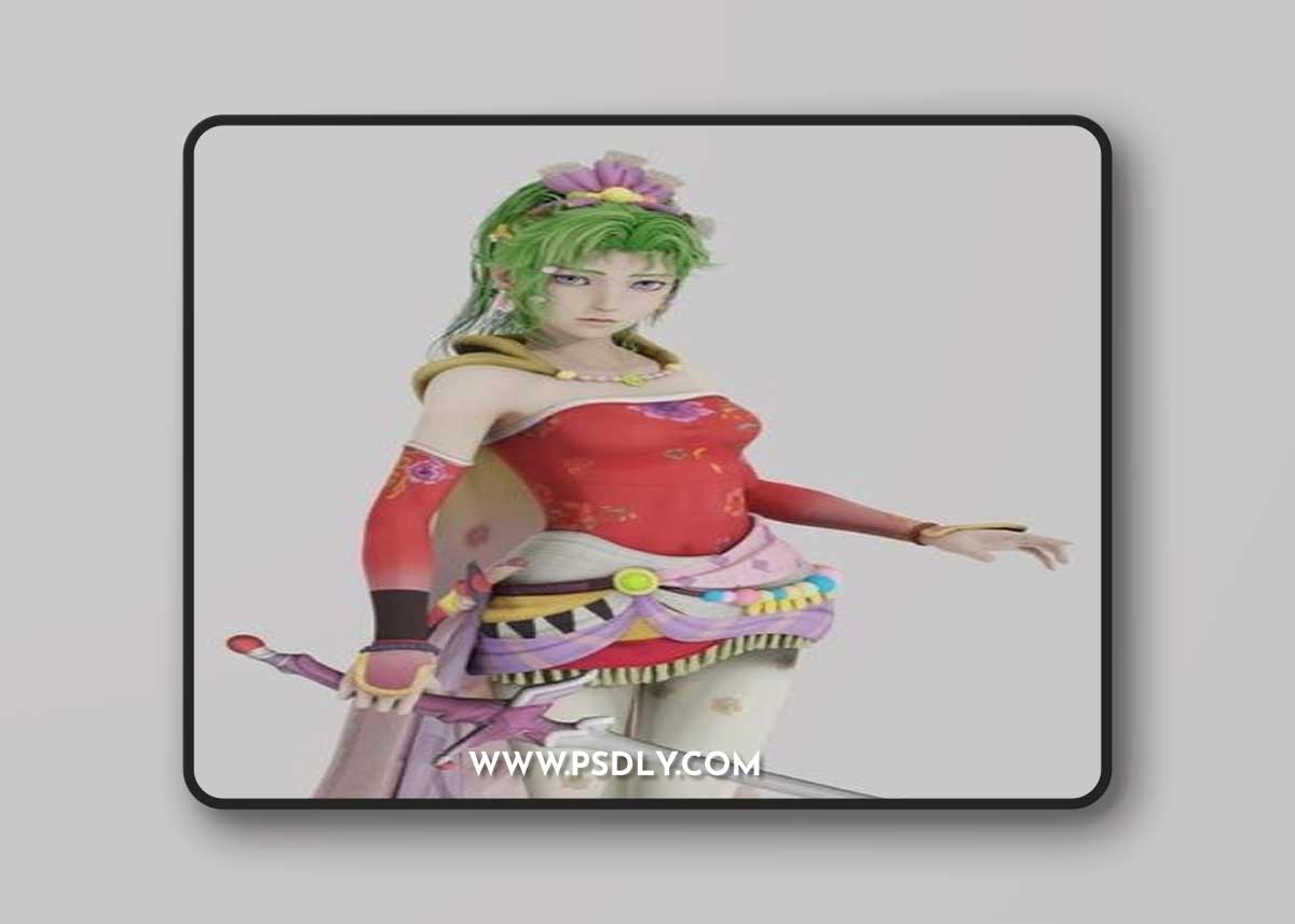 Terra - Final Fantasy VI – 3D Print Model