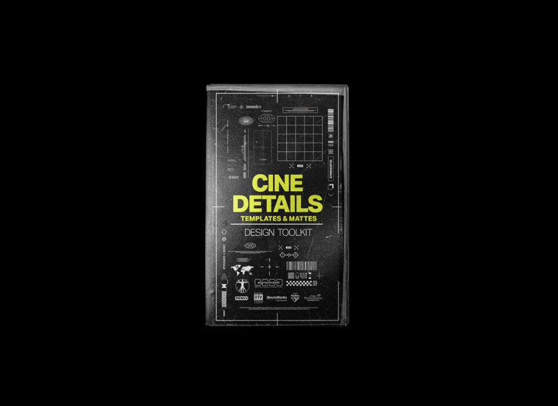 Tropic Colour - Cine Details Templates & Mattes