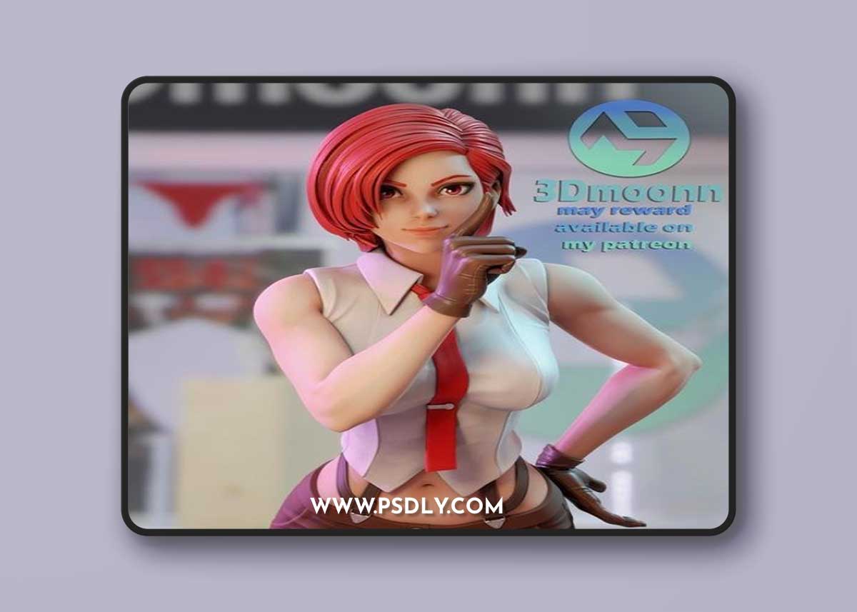 Vanessa - the king of fighters - 3Dmoonn – 3D Print Model