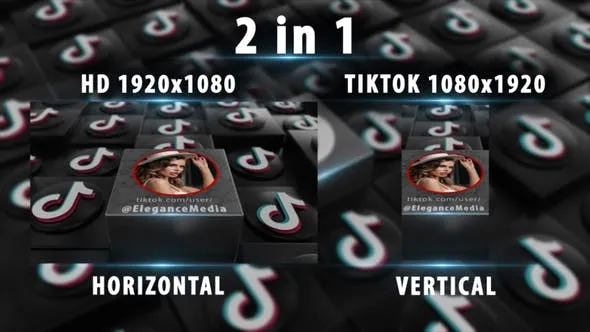 Videohive 3d Tiktok Intro 44071424