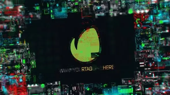 Videohive Digital Technology Logo Reveal 45432539