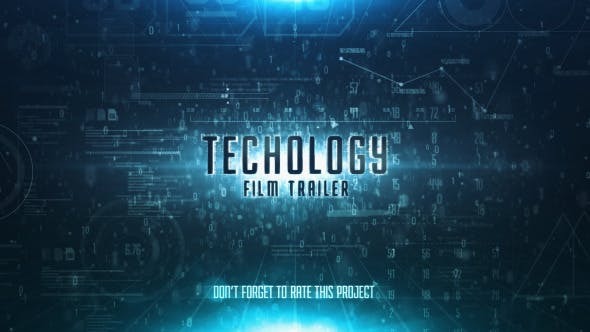 Videohive Sky Technology Film Trailer 11793815
