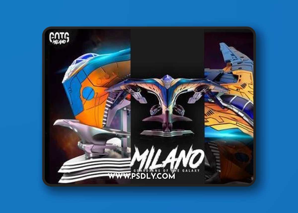 WICKED - Milano Ship – 3D Print Model