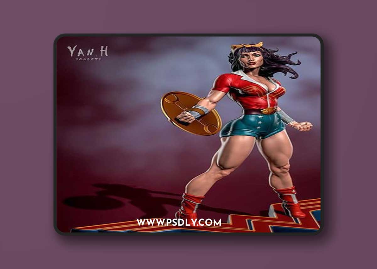 Wonder Woman – DC 3D Print Model