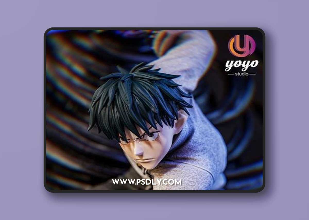 YOYO Studio - Okkotsu Yuta with Cursed Rika – 3D Print Model