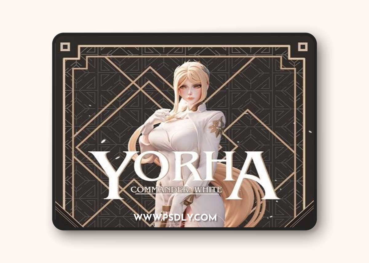 Yorha Commander White - Hybris Studios – 3D Print Model