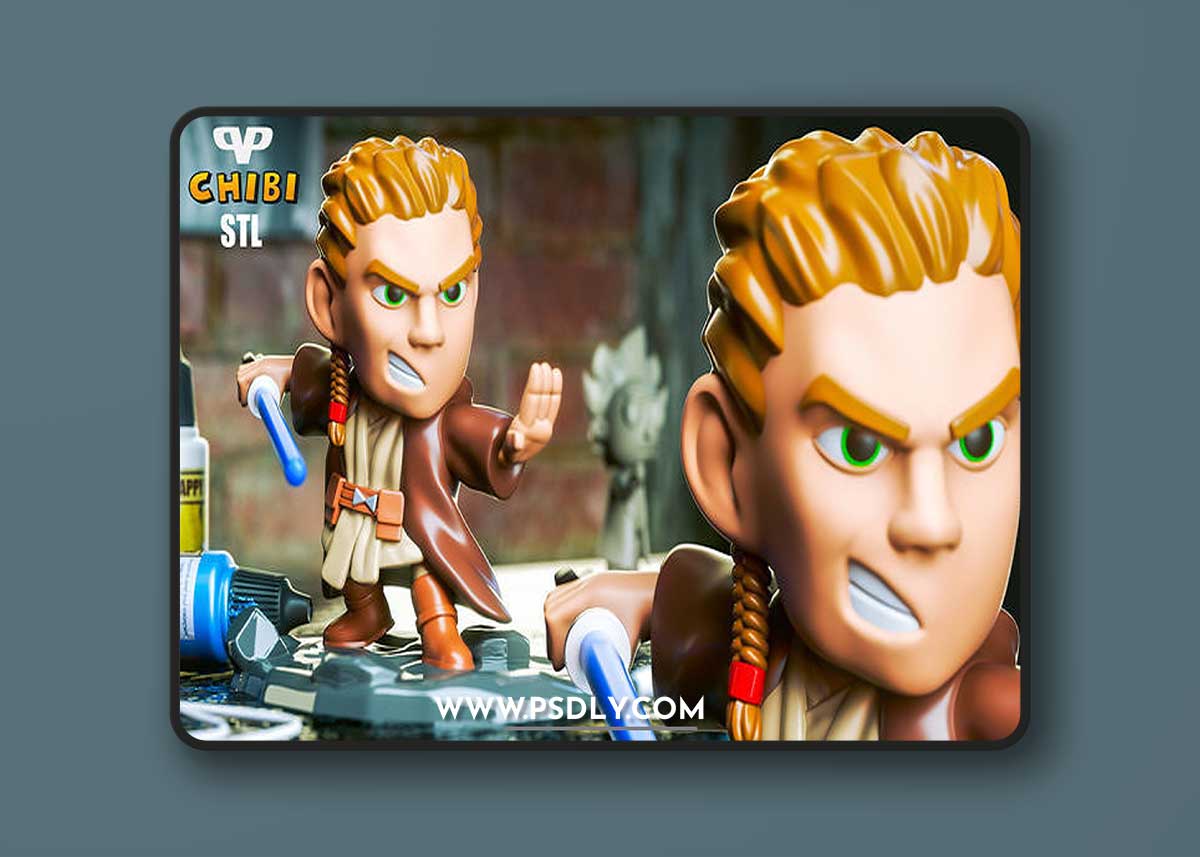 Young Obi Wan – 3D Print Model