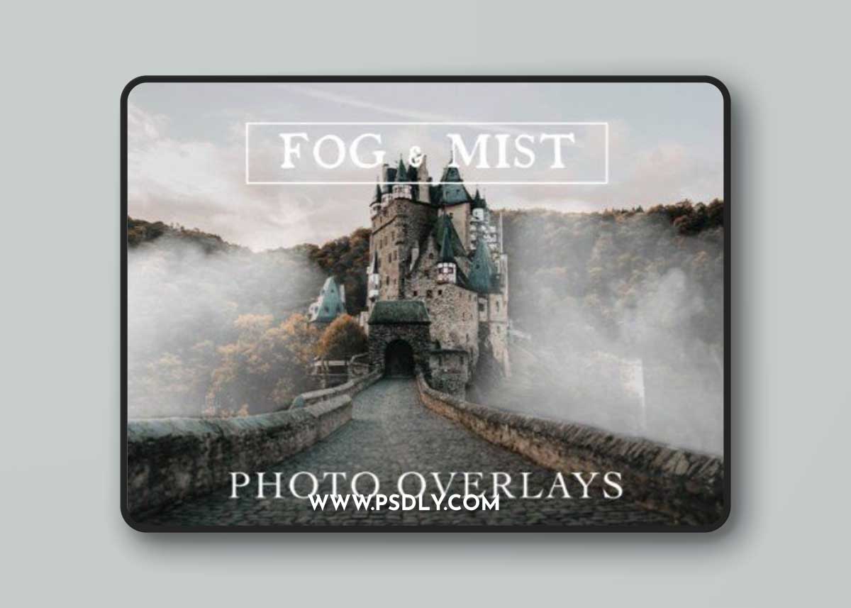 30 Real Fog & Mist Photo Overlays