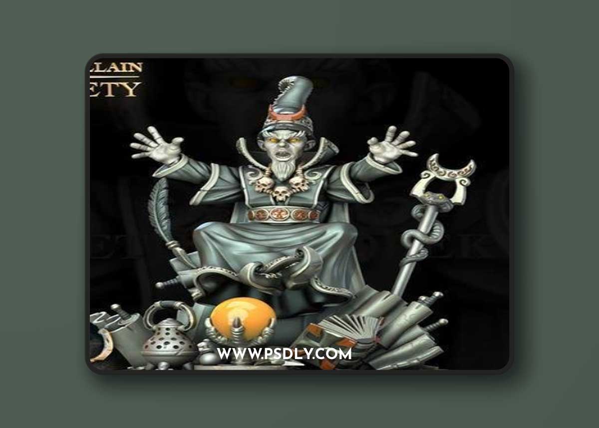 Archvillain Society Vol.XXIV – 3D Print Model