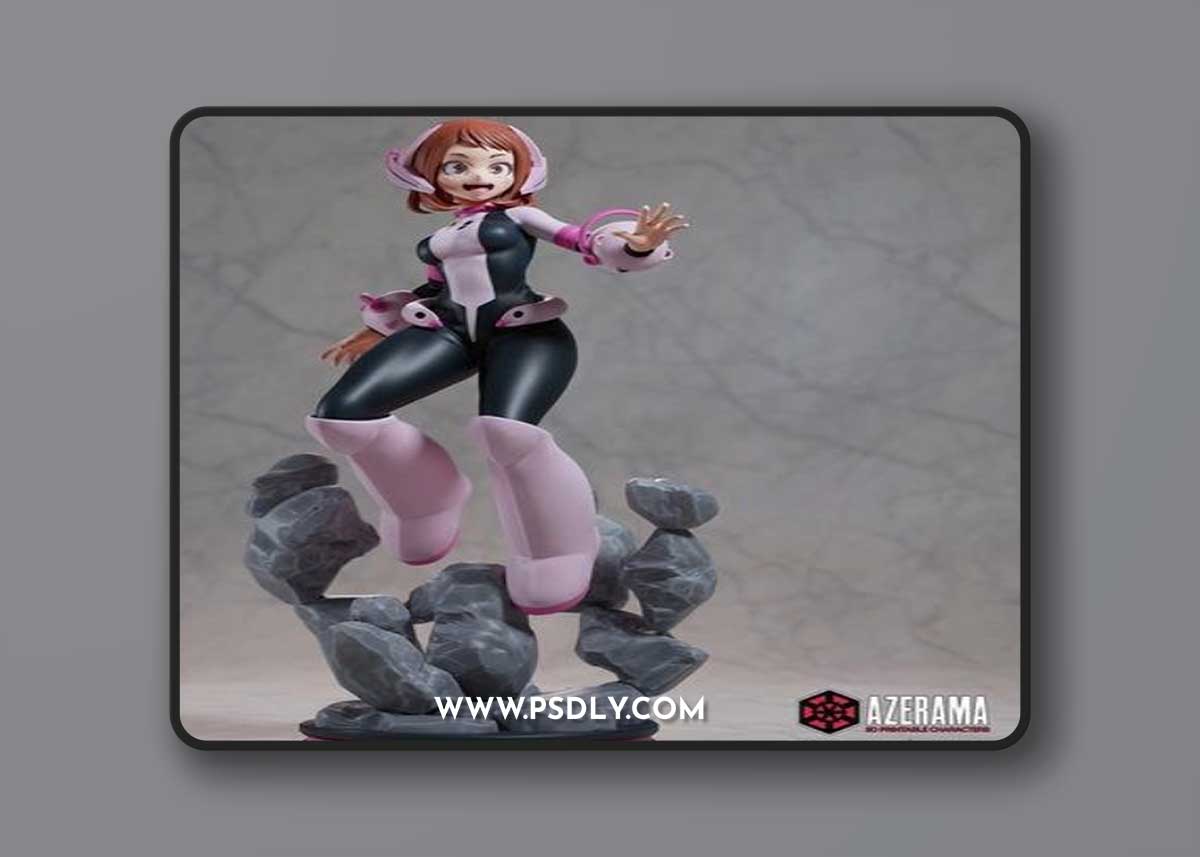 Azerama - Ochaco Uraraka – 3D Print Model