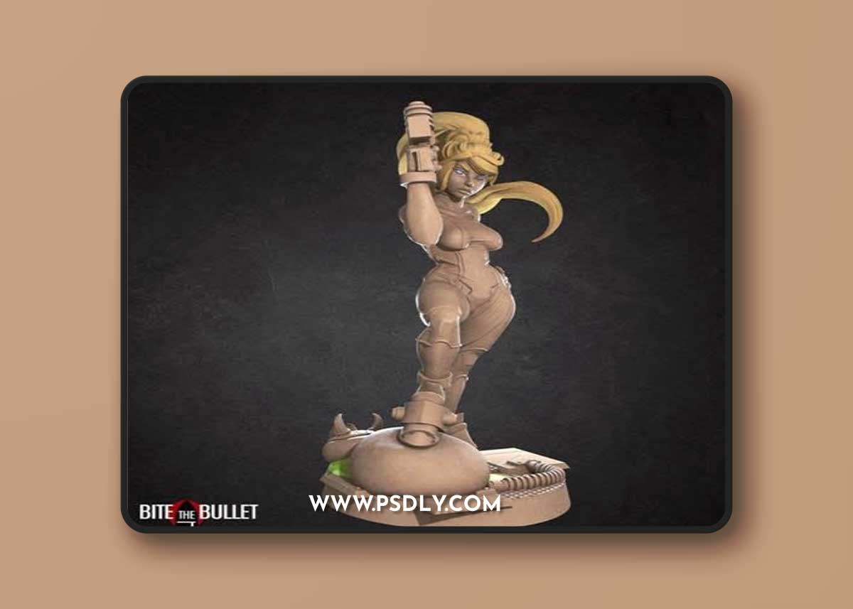 Bite the Bullet – Susana the Bounty Hunter Exotic - 3D Print Model STL