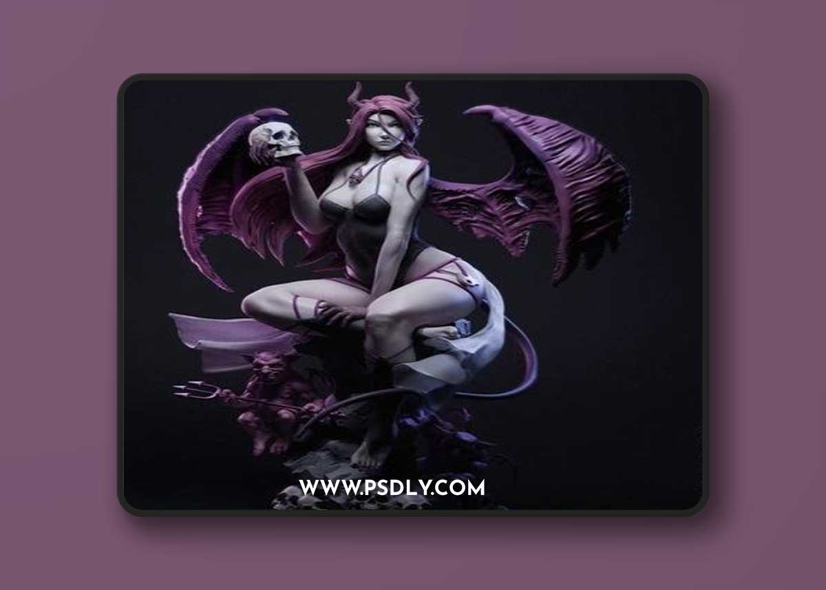 Ca 3d Studios - Succubus – 3D Print Model