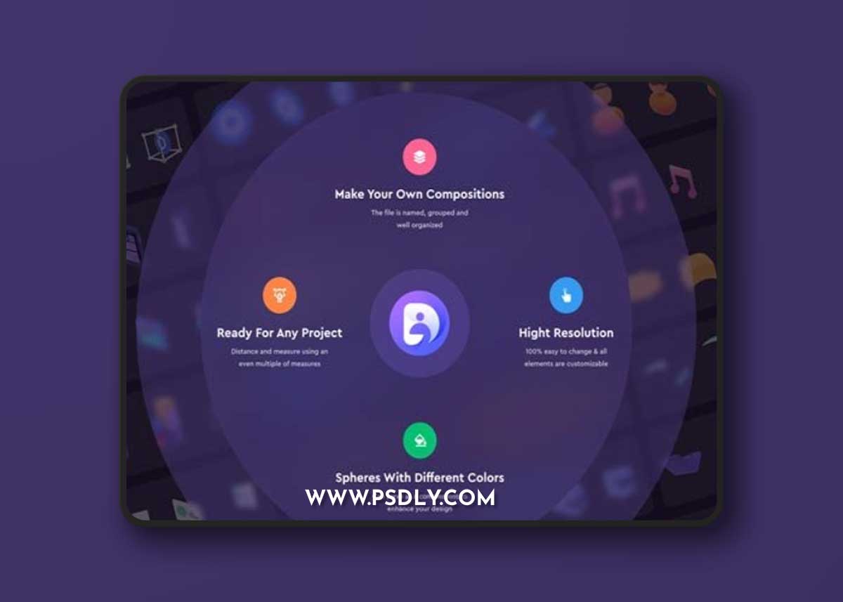Crypto Currency 3D compositions and icon set Ui8.net
