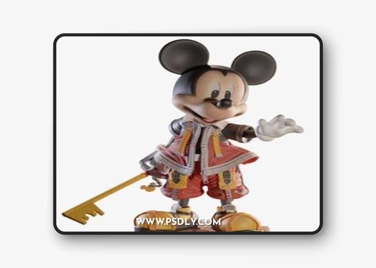 DTR - Kingdom Hearts Mickey – 3D Print Model