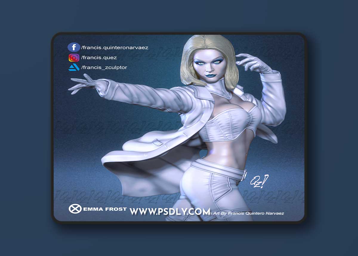 Francis Quez - E. Frost – 3D Print Model