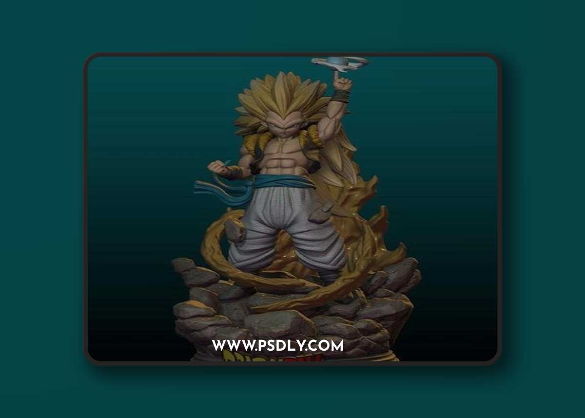 Gotenks Figura and Bust – 3D Print Model