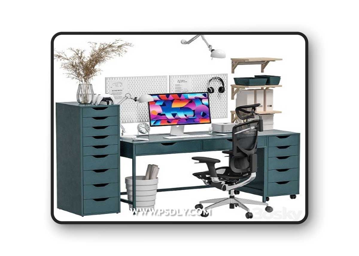 Ikea Alex Alex Office Workplace 1