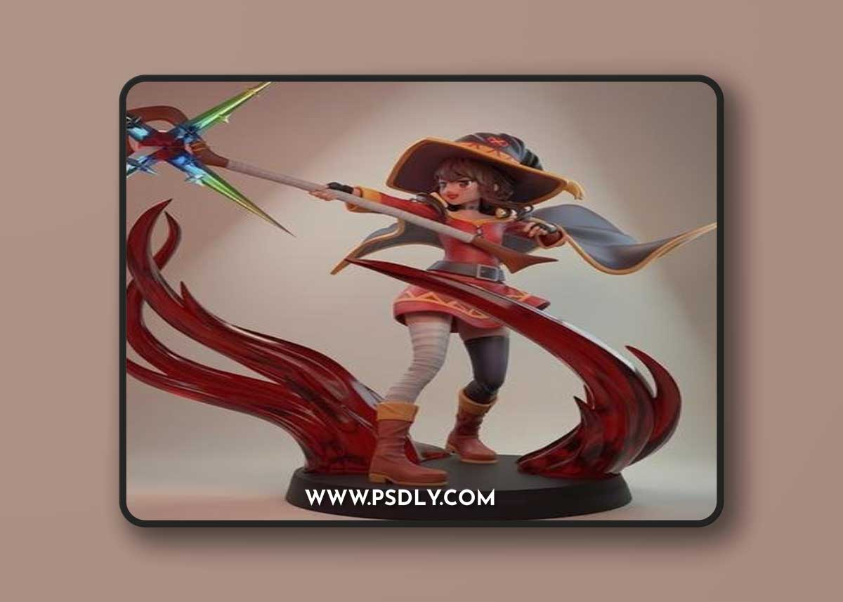 Megumin – 3D Print Model