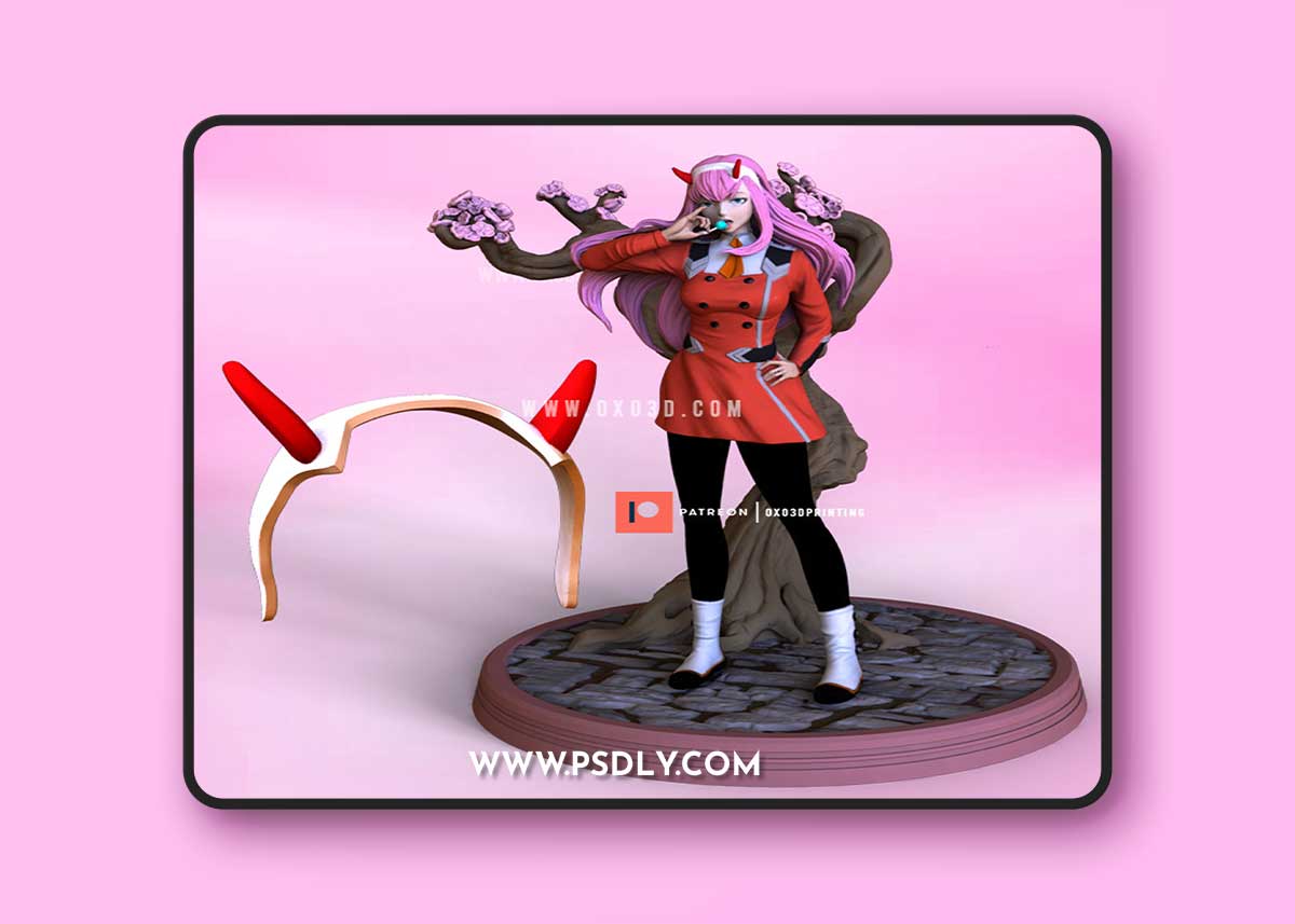 OXO3D - Zero Two – 3D Print Model