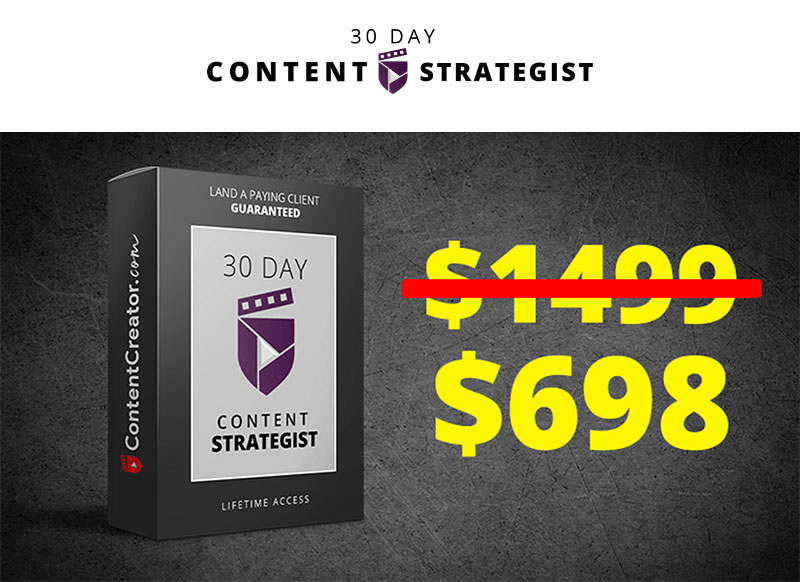 Paul Xavier 30-Day Content Strategist Download