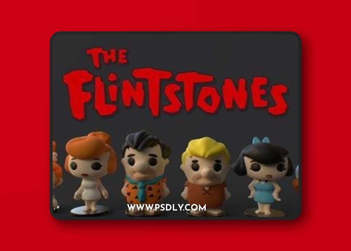PlaKit - Flintstones – 3D Print Model