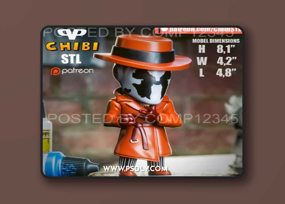 Rorschach – 3D Print Model