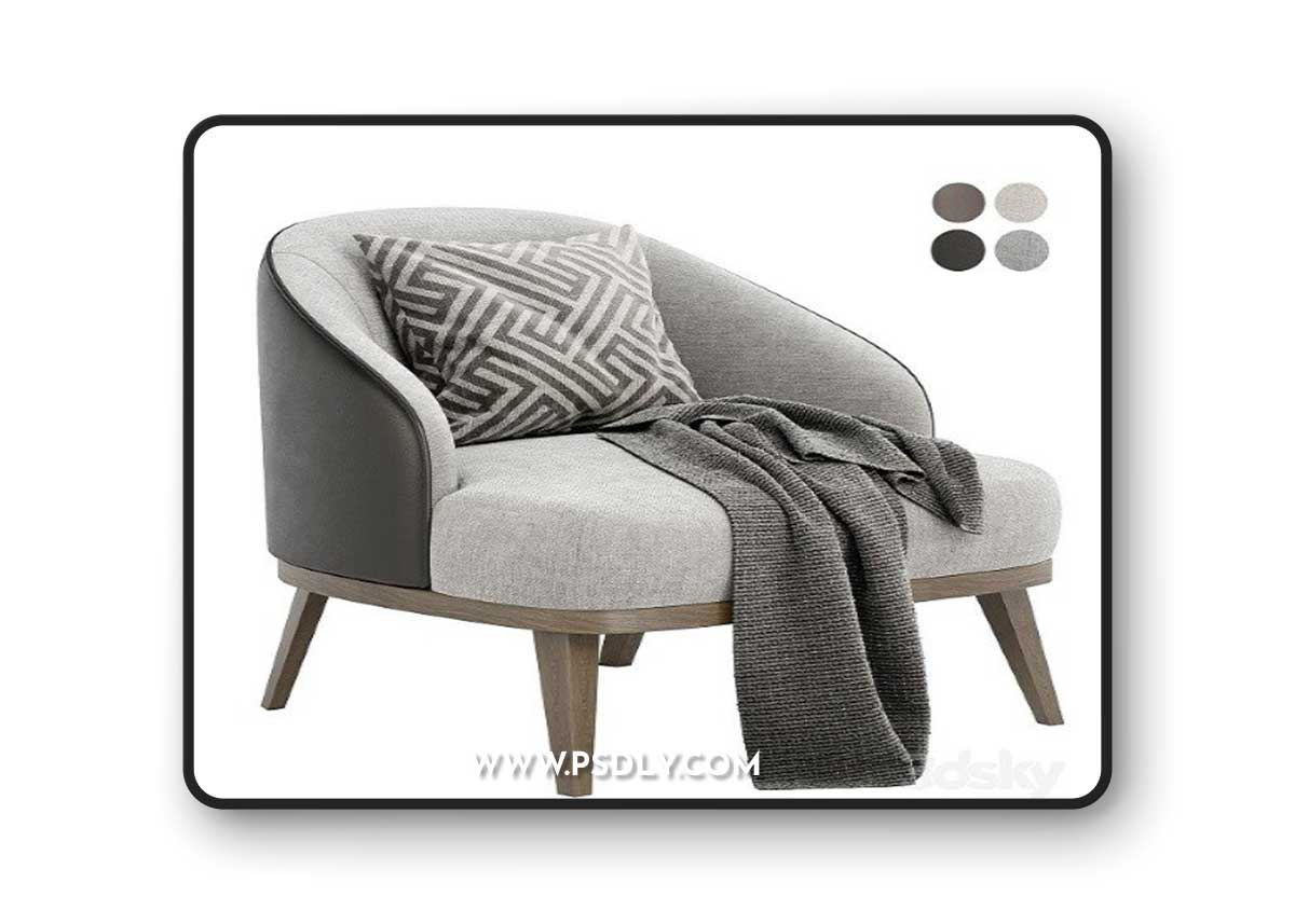 ST TROPEZ Armchair by DITRE ITALIA