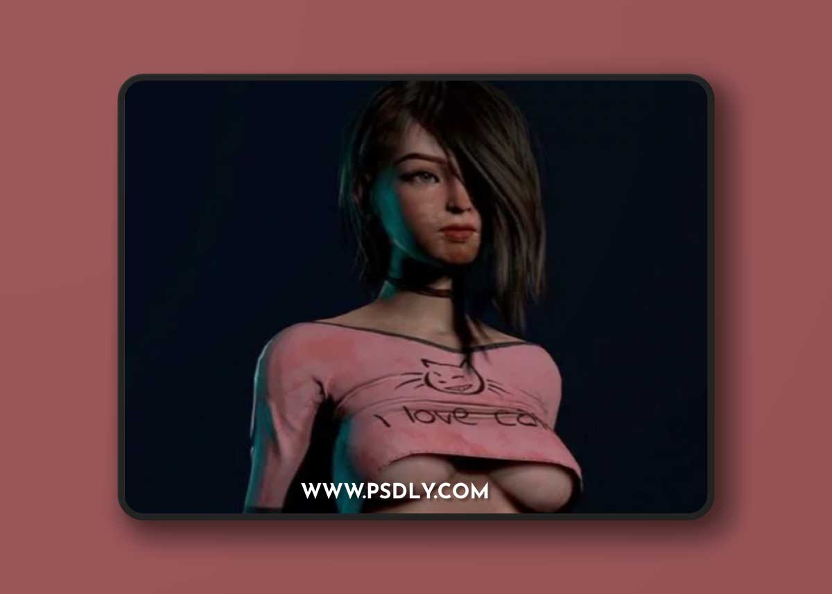 Survivor Girl 3D Model