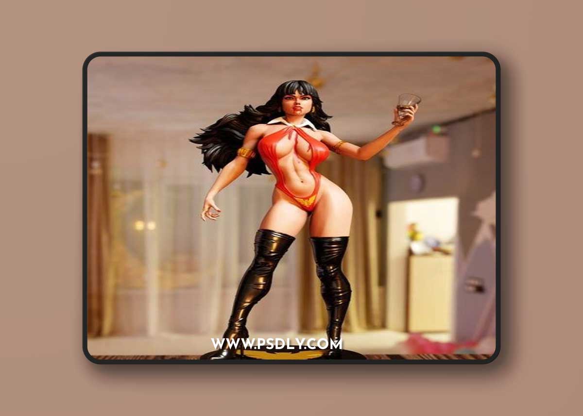 Vampirella 02 – 3D Print Model