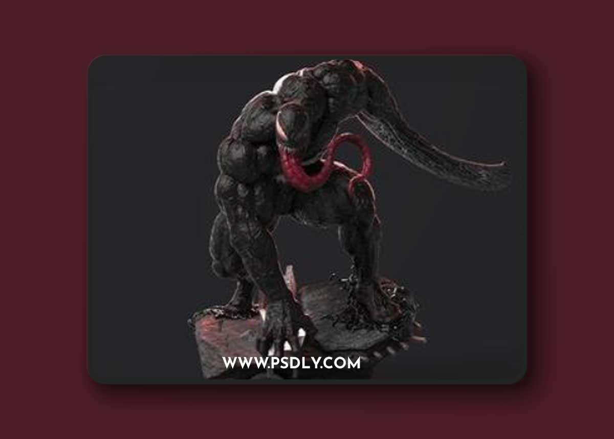 Venom - Marvel FanArt – 3D Print Model