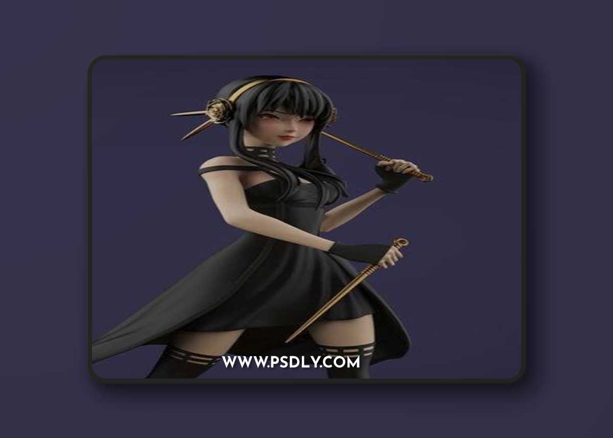 Yor Forger - SpyxFamily – 3D Print Model