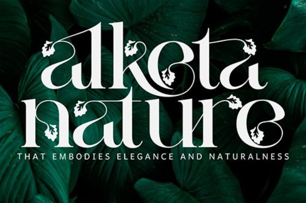 Alketa Nature Font