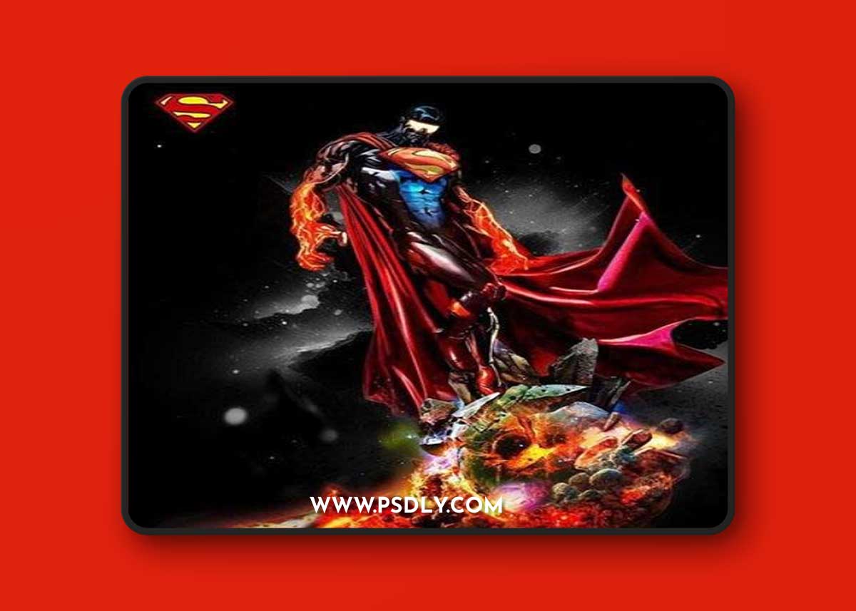 B3DSERK – Eradicator – DC Comics – 3D Print Statue